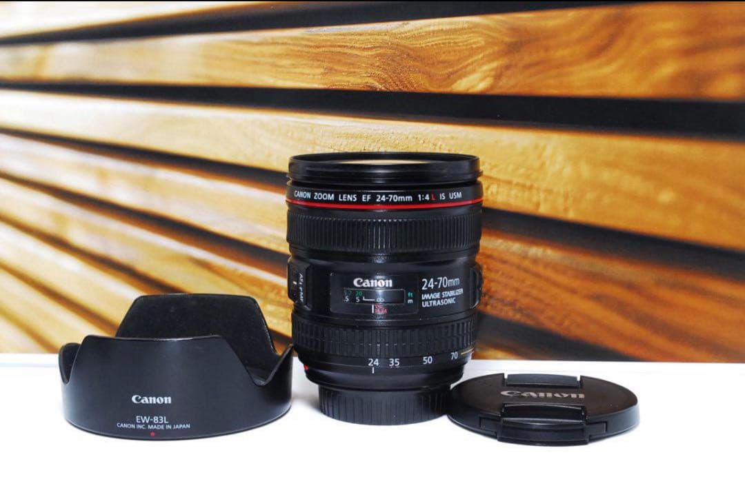 Canon キヤノン EF 24-70mm F4 L IS USM 一眼レフ