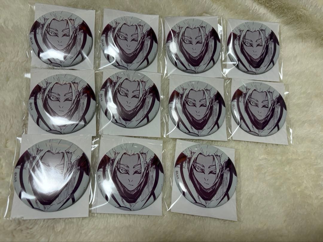 ブルーロック ブルーロック展 士道龍聖 缶バッジ 推しキャラバッチ まとめ売り