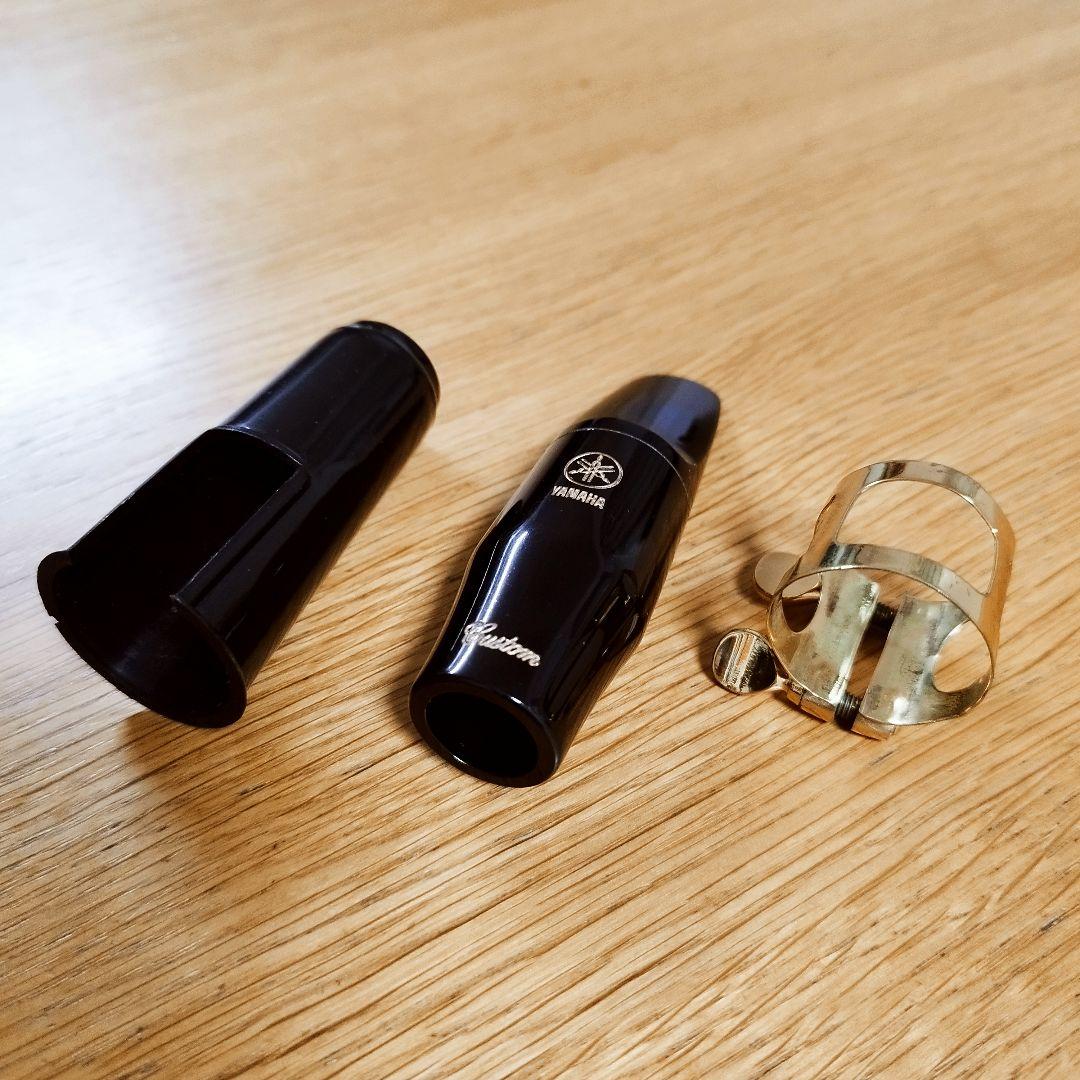 YAMAHA YAS-875EX純正アルトサックス用マウスピース4CMリガチャー