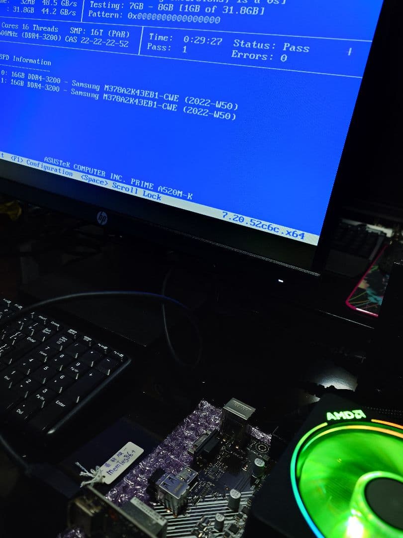 Samsung DDR4 3200 16GB ×2 計 32GB 動作確認済02