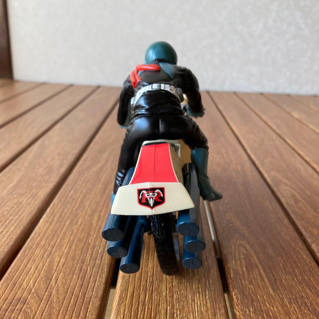 TS70 仮面ライダー 旧1号 旧サイクロン号 フィギュア 1999年製 当時物