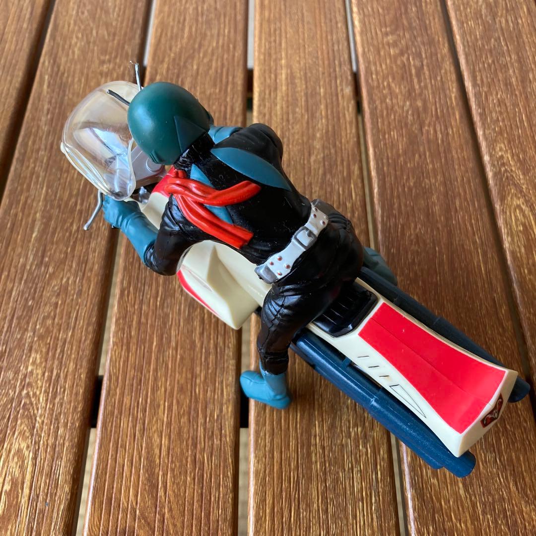 TS70 仮面ライダー 旧1号 旧サイクロン号 フィギュア 1999年製 当時物