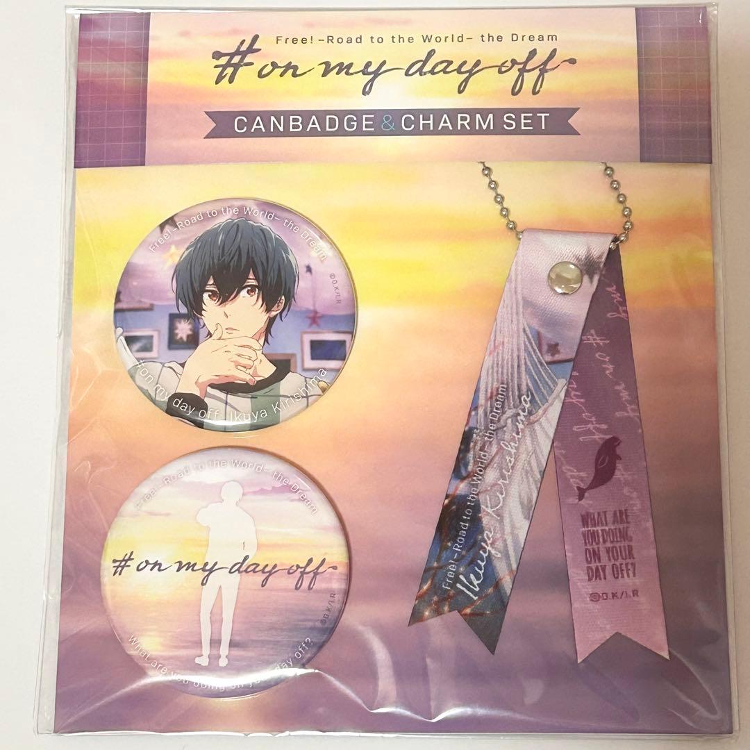 Free! 桐嶋郁弥 缶バッジ バースデー