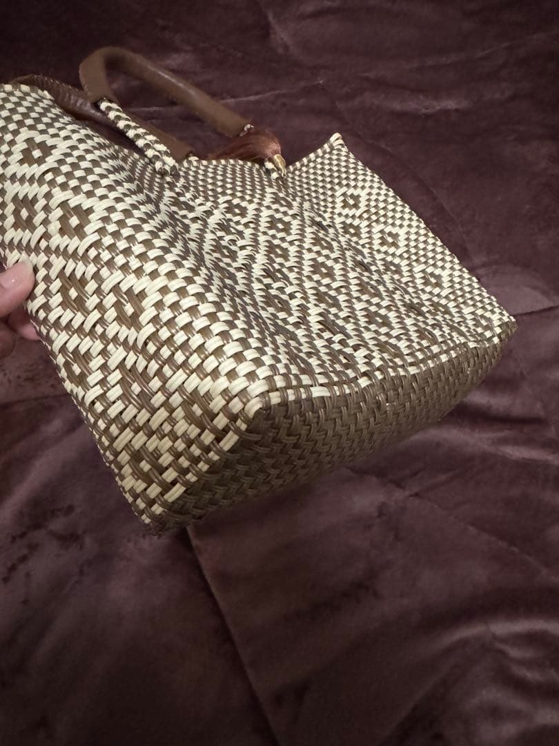 【woven かごバッグ】 レディース　メルカドバッグ