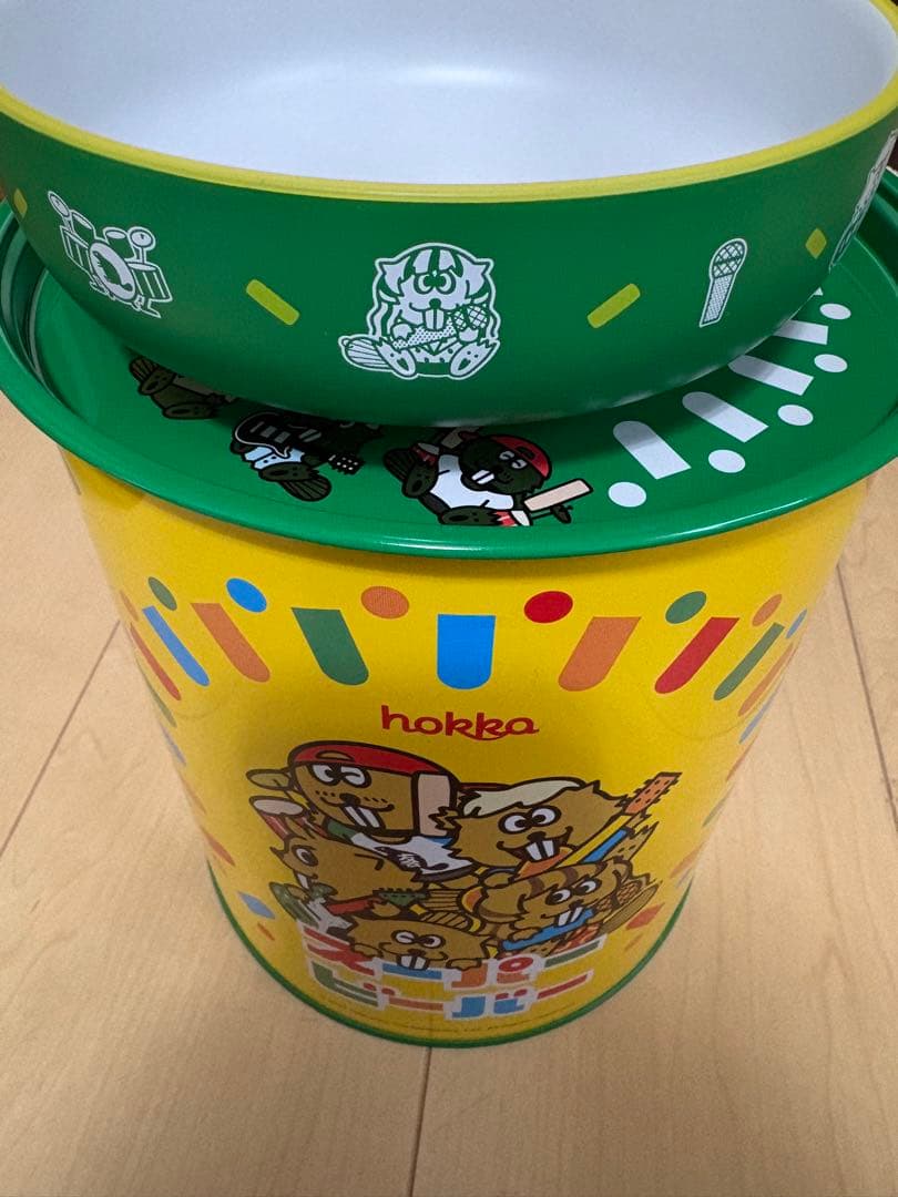 SUPER BEAVERバケツ缶とおやつボウル