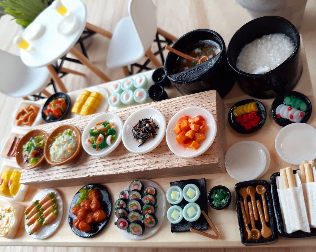 ミニチュアフードスペシャル朝食バイキング③