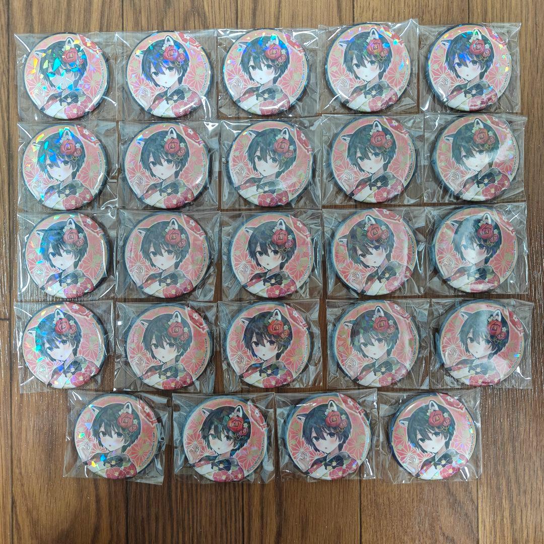 ブルーアーカイブ 京都満喫春の旅 ツバキ 缶バッジ 24個 セット