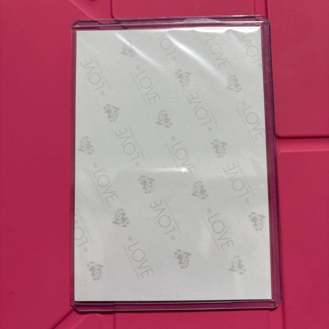 髙松瞳 直筆 生写真 絶対アイドル辞めないで 白セーラー ＝LOVE