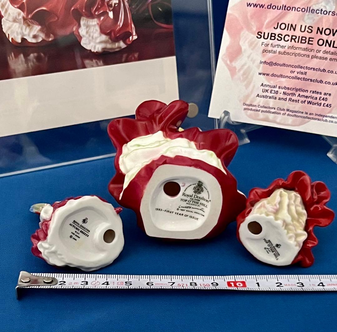 レア☆ ミニチュアLadies3点☆リーフレット2点箱付