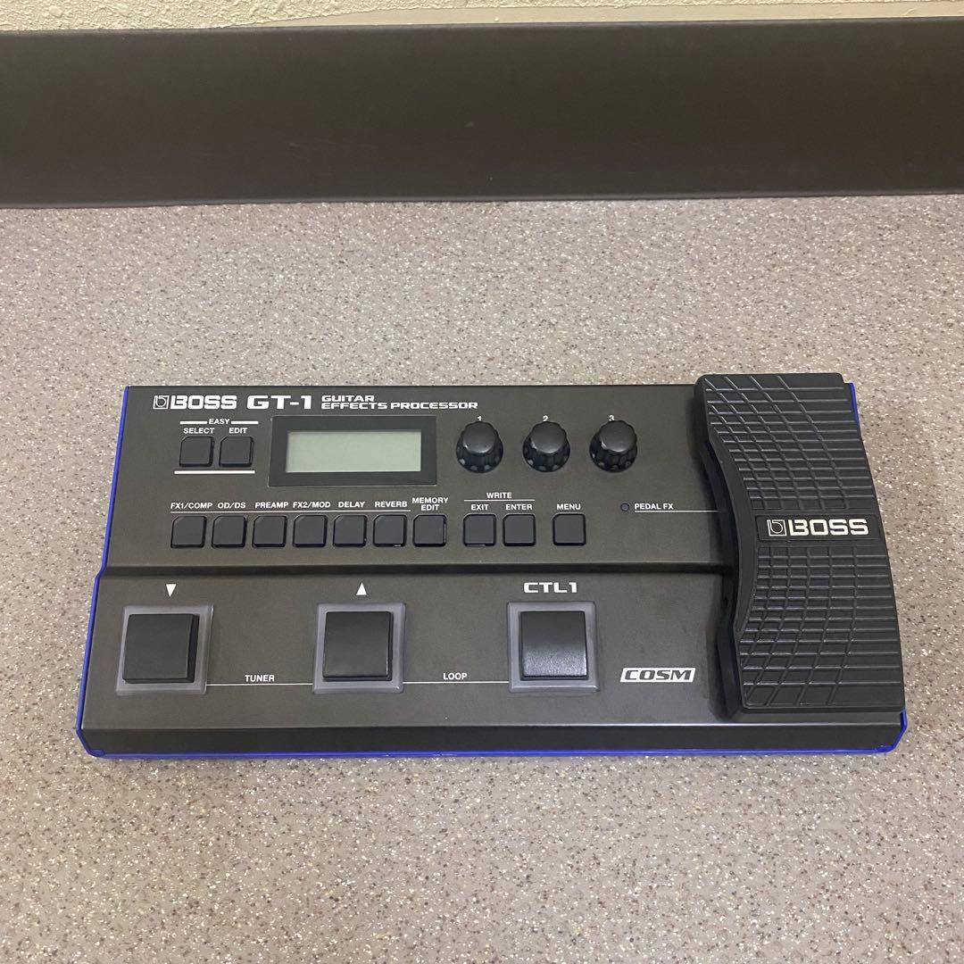 BOSS GT-1 ギターエフェクター　マルチエフェクター　付属品多数　美品
