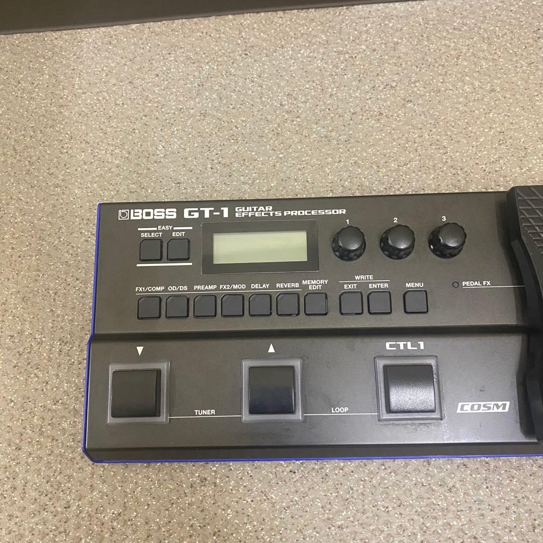 BOSS GT-1 ギターエフェクター　マルチエフェクター　付属品多数　美品