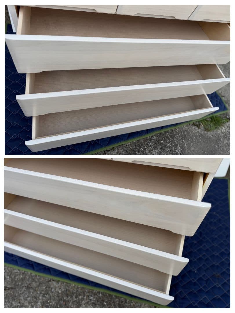 送料込ファニチャー120LCマースト-WH チェスト直接引取or自社配送歓迎