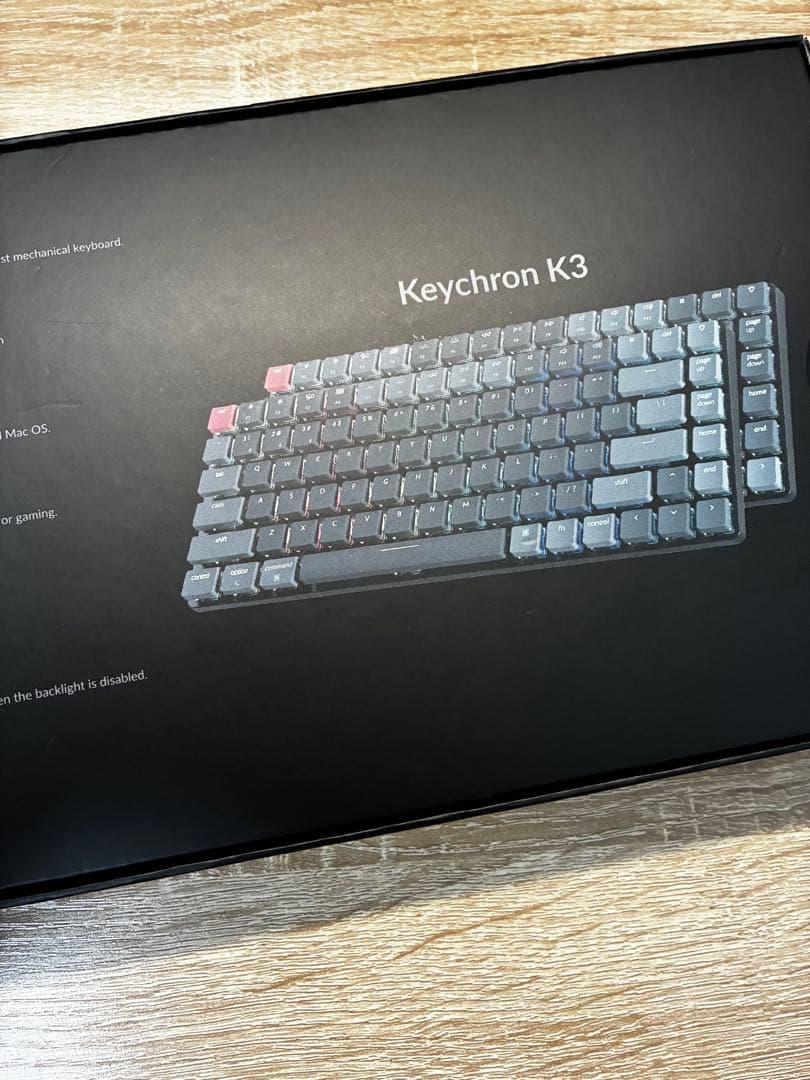 Keychron K3 V2 RGB Wireless (赤軸)
