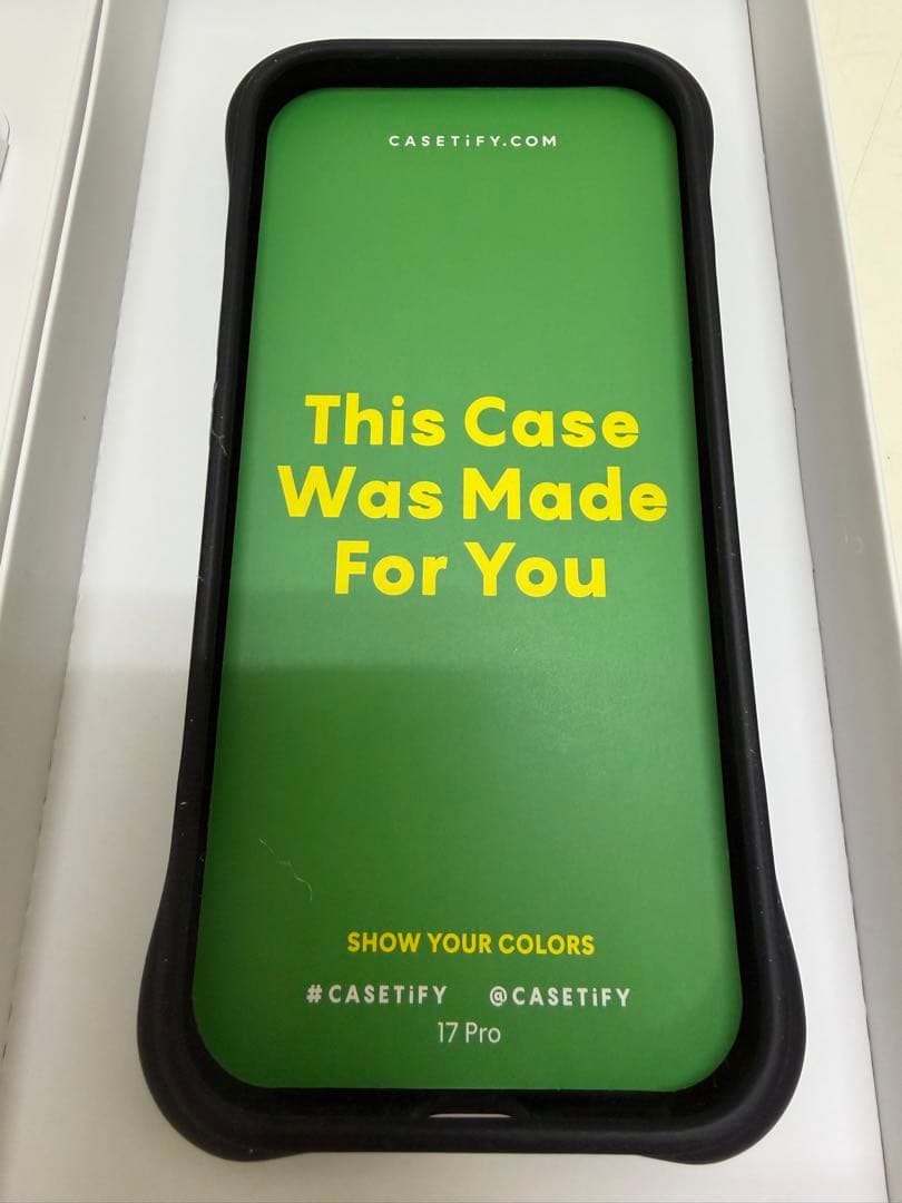 CASETiFY iPhone 17 Pro ケース ブラック