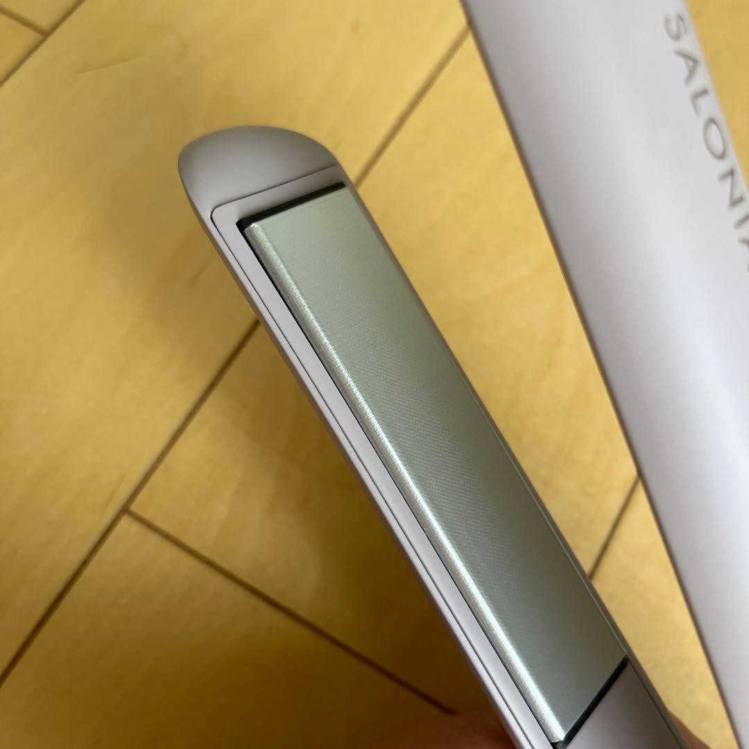 【美品】SALONIA スムースシャイン ストレートアイロン ピンク