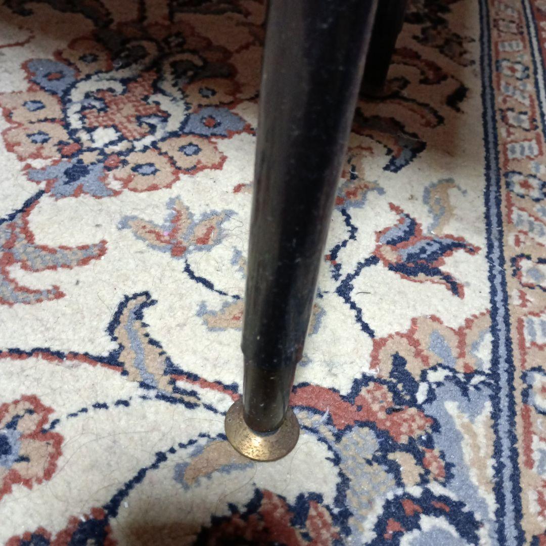 送料込レトロガラスキャビネット棚付き