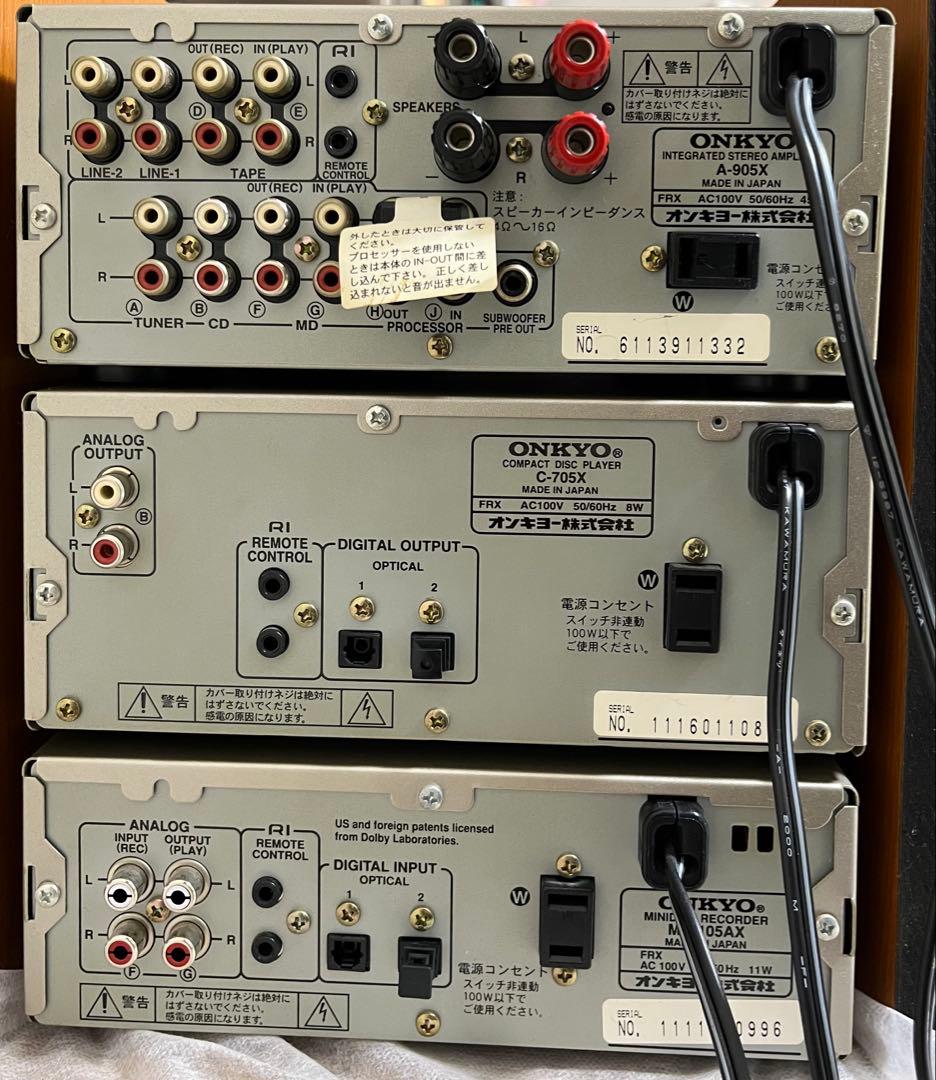 ONKYO INTEC205ミニコンポ システム