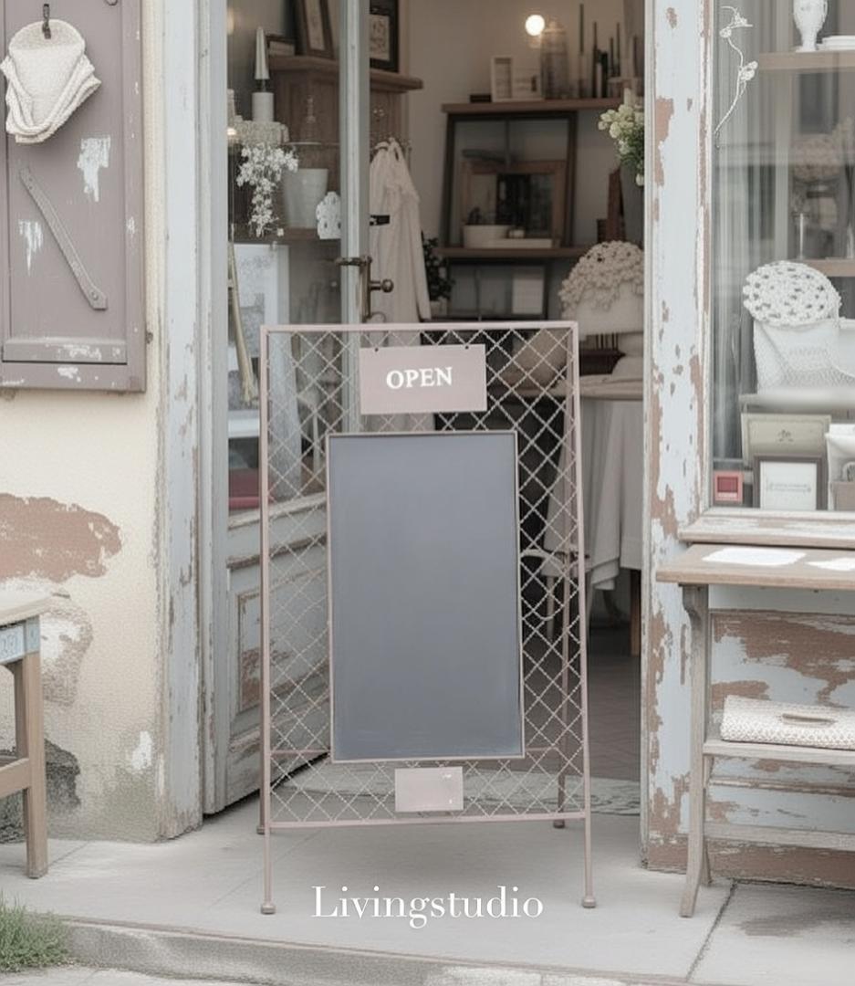 ブロア メッシュサインボード 看板 コベントガーデン アイアン 什器 US-46