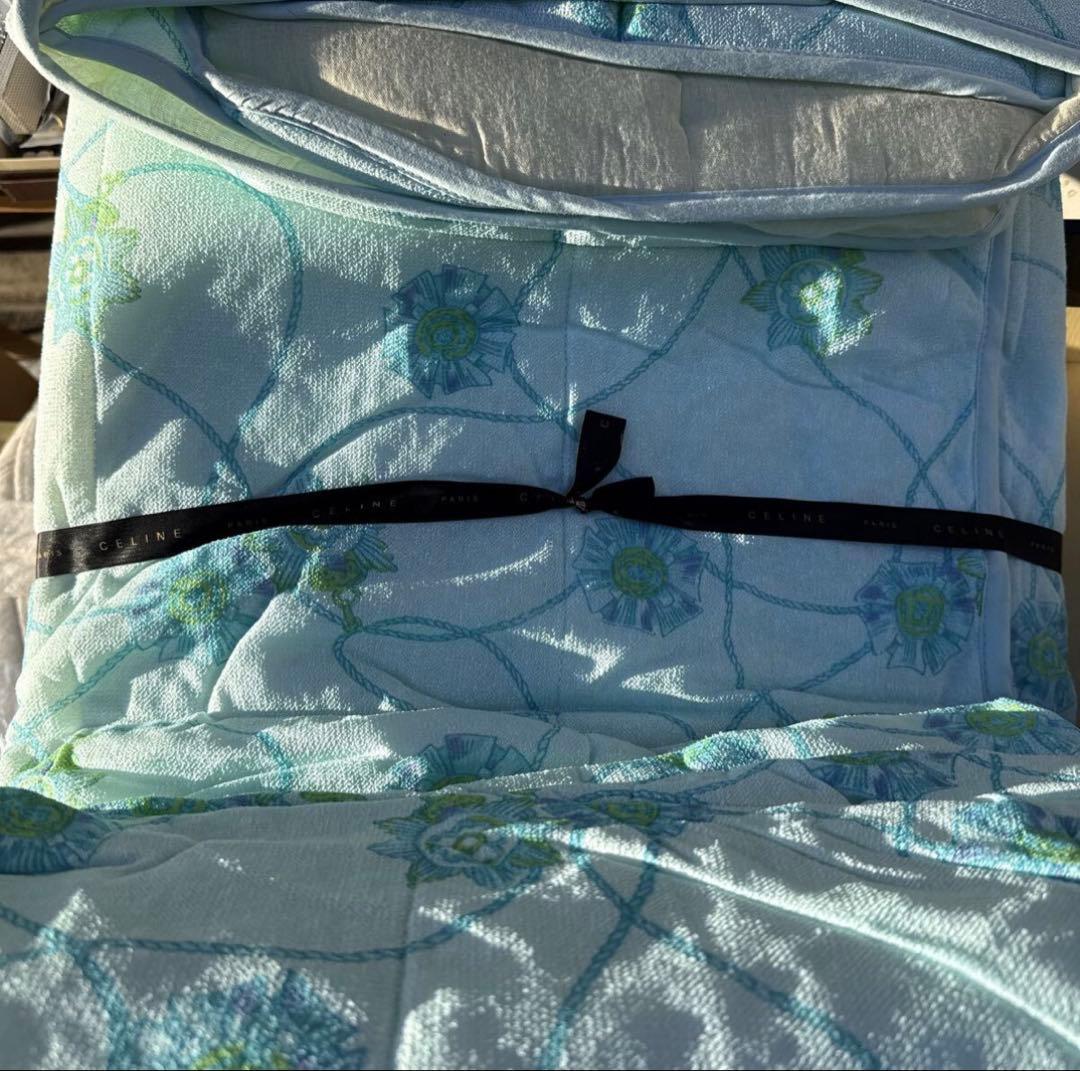 新品西川産業日本製CELINEセリーヌ寝具 綿100中綿ウォッシャブルケット