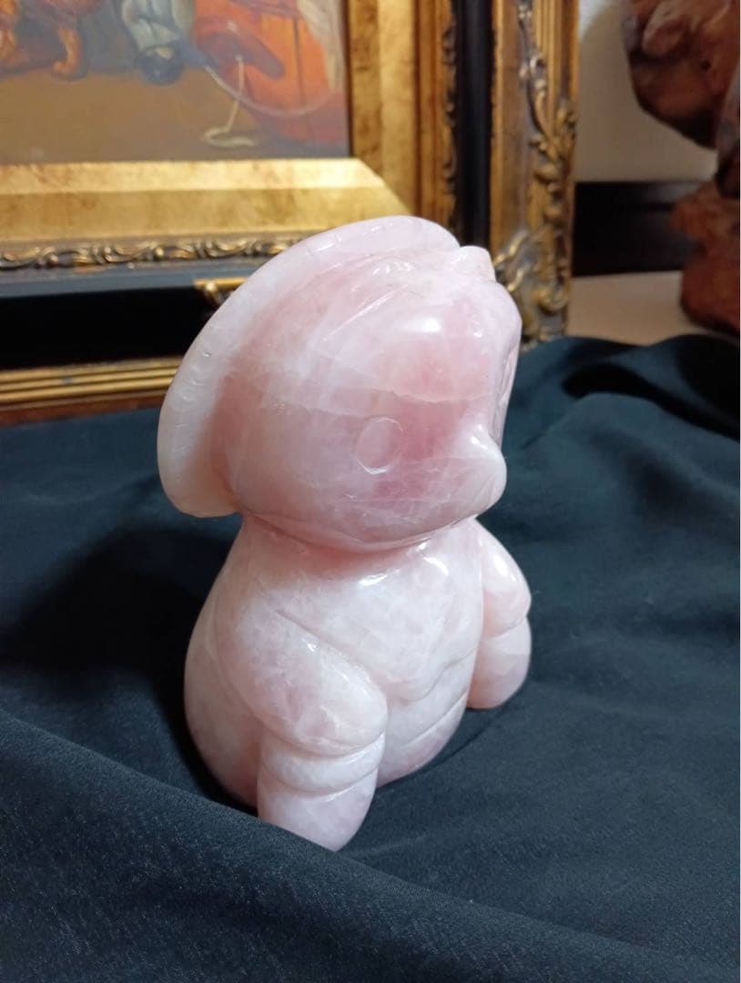 断捨離◆天然石ローズクォーツ 縁起物