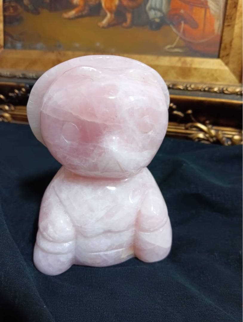 断捨離◆天然石ローズクォーツ 縁起物