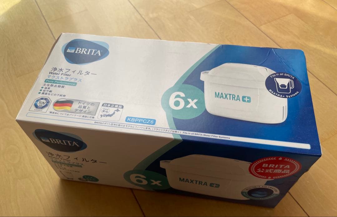 【新品】ブリタ 交換用カートリッジ マクストラプラス 6個セット 日本正規品