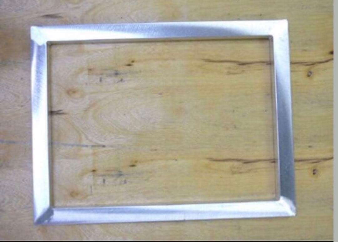 規格アルミ枠(中古) 3個　外寸480*630 mm スクリーン印刷Tシャツ用