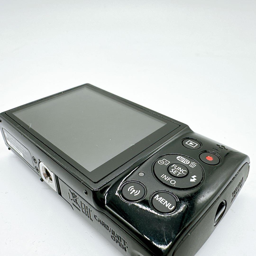 キヤノン CANON IXY 210 ブラック コンデジ カメラ オールド 黒