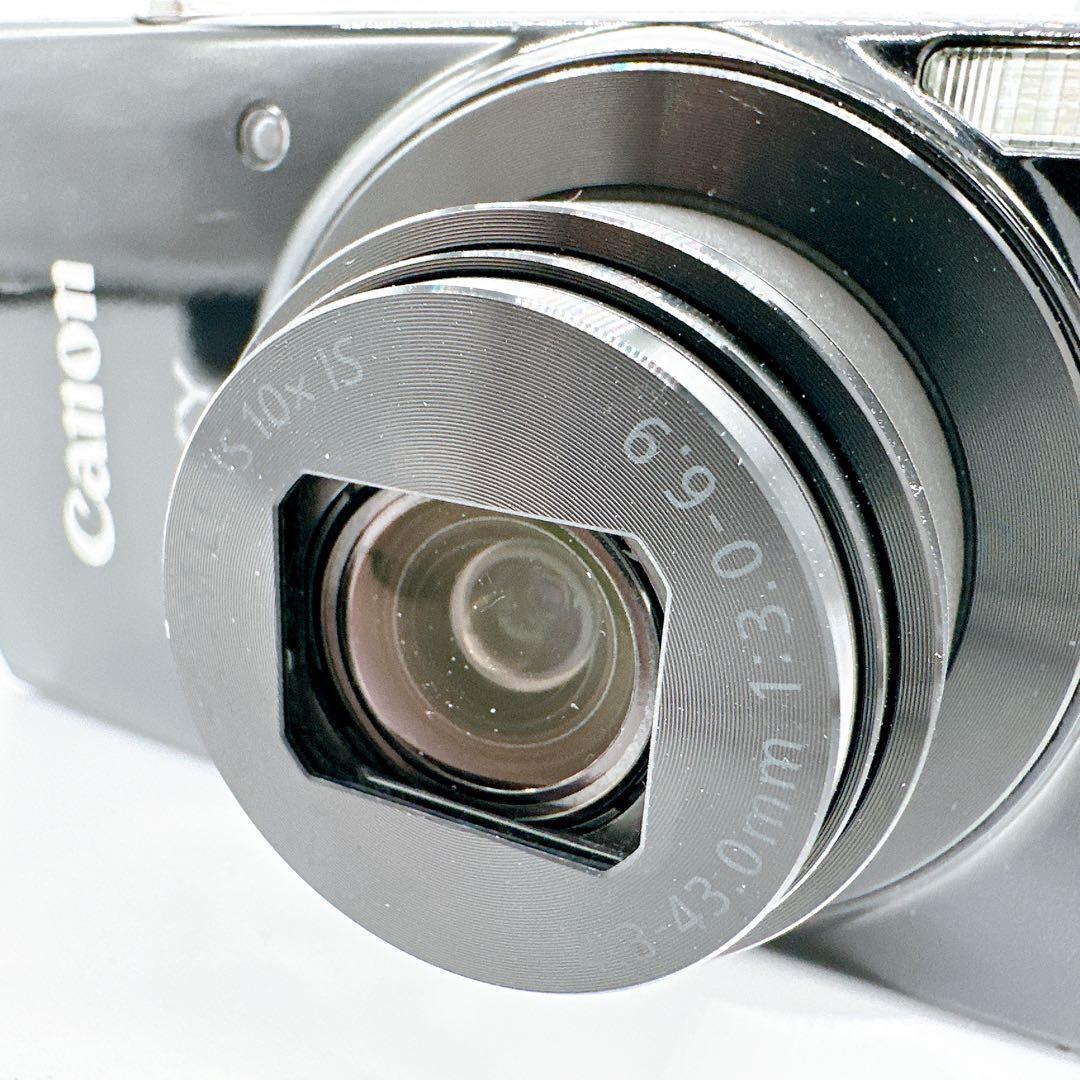 キヤノン CANON IXY 210 ブラック コンデジ カメラ オールド 黒