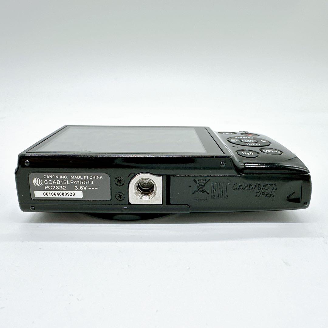 キヤノン CANON IXY 210 ブラック コンデジ カメラ オールド 黒