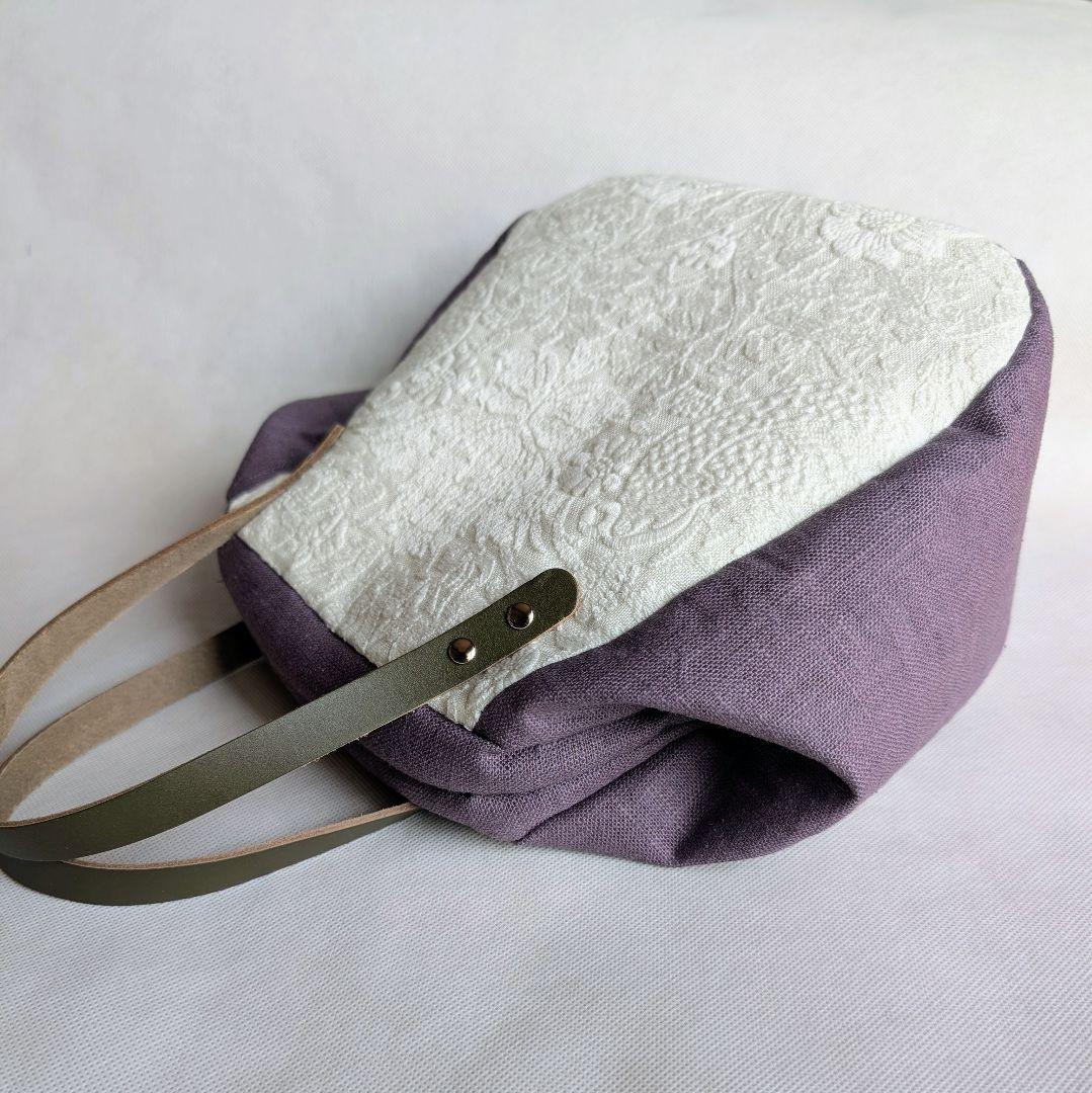ハンドメイド　トートバッグ　いちご泥棒　刺繍　ウィリアムモリス