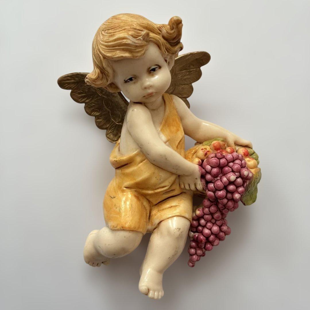 樹脂製　イタリア製　天使　4体セット