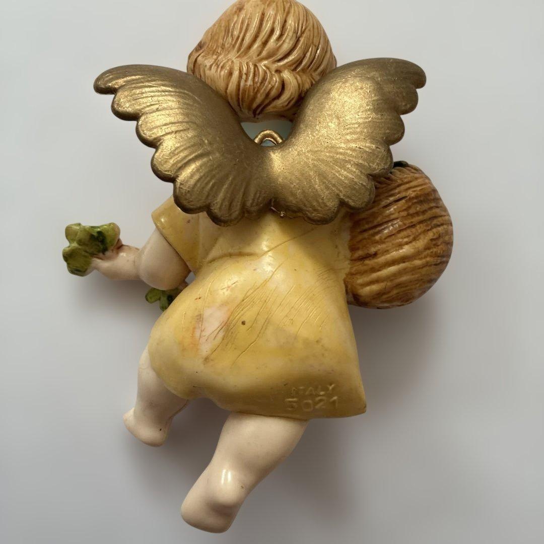 樹脂製　イタリア製　天使　4体セット