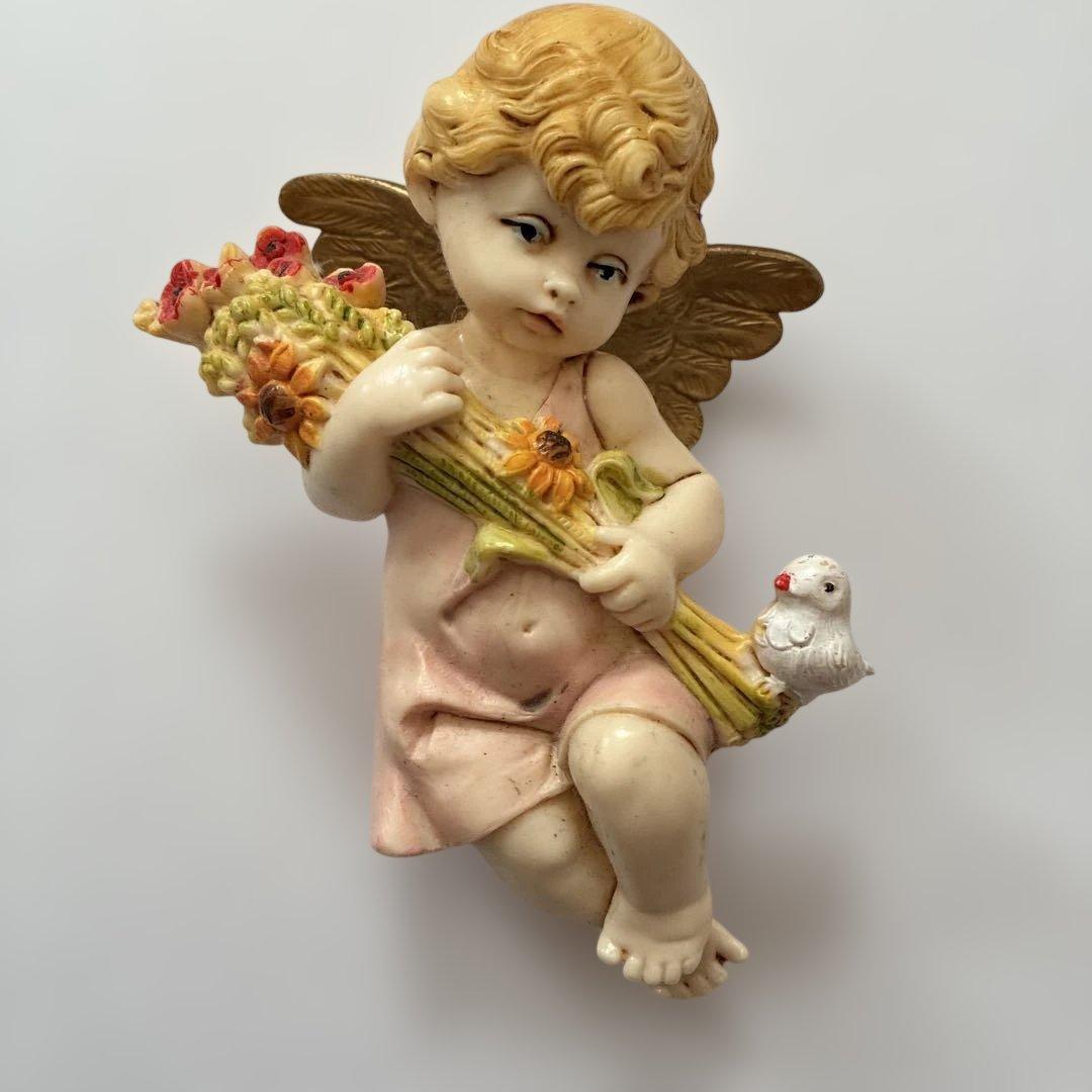 樹脂製　イタリア製　天使　4体セット