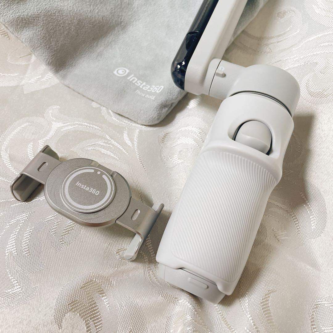 【美品】Insta360 Flow インスタ スタビライザー ジンバル 自撮り棒
