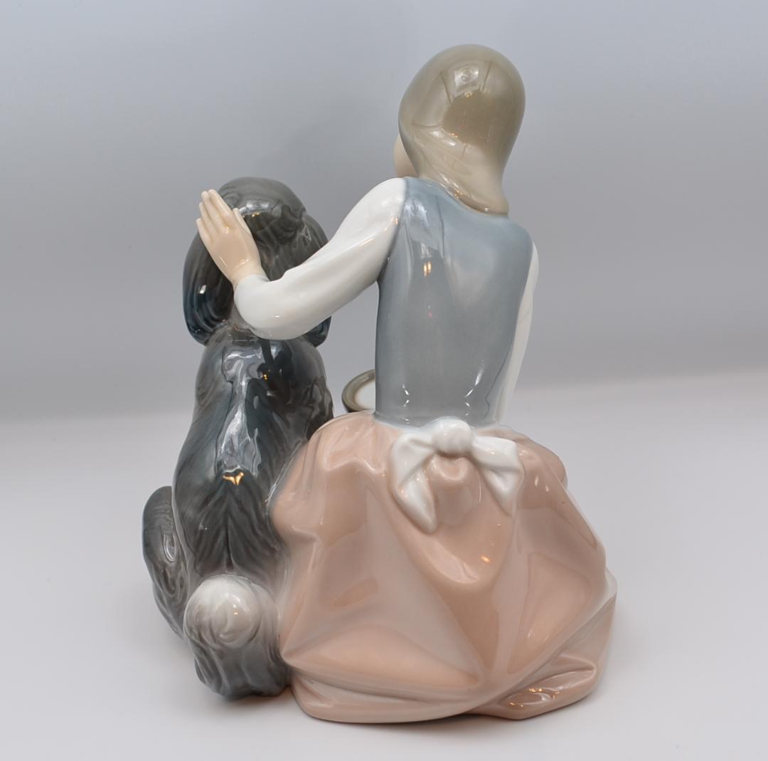 食事の時間　＃1334　★リヤドロ　スペイン　光沢仕上　ポーセリン　ヴィンテージ