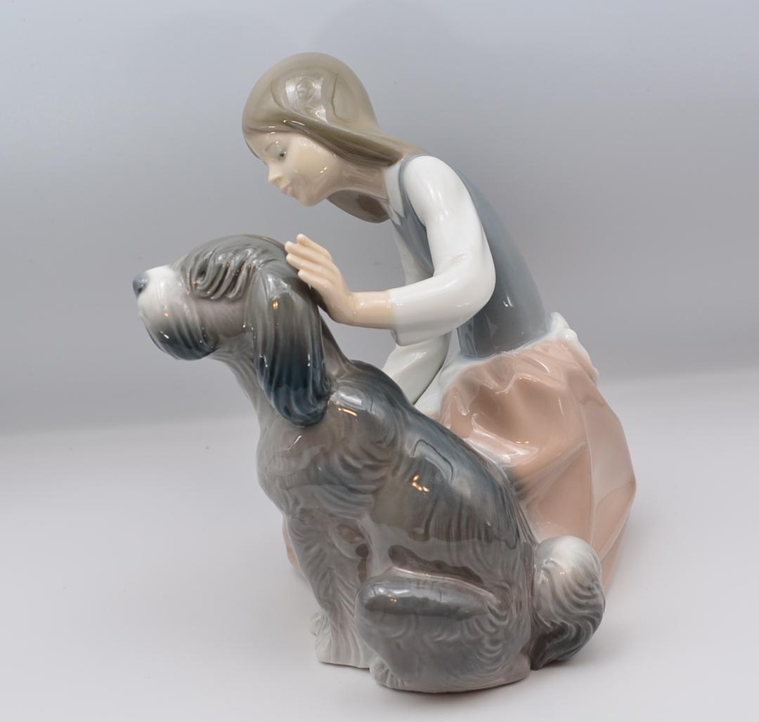 食事の時間　＃1334　★リヤドロ　スペイン　光沢仕上　ポーセリン　ヴィンテージ