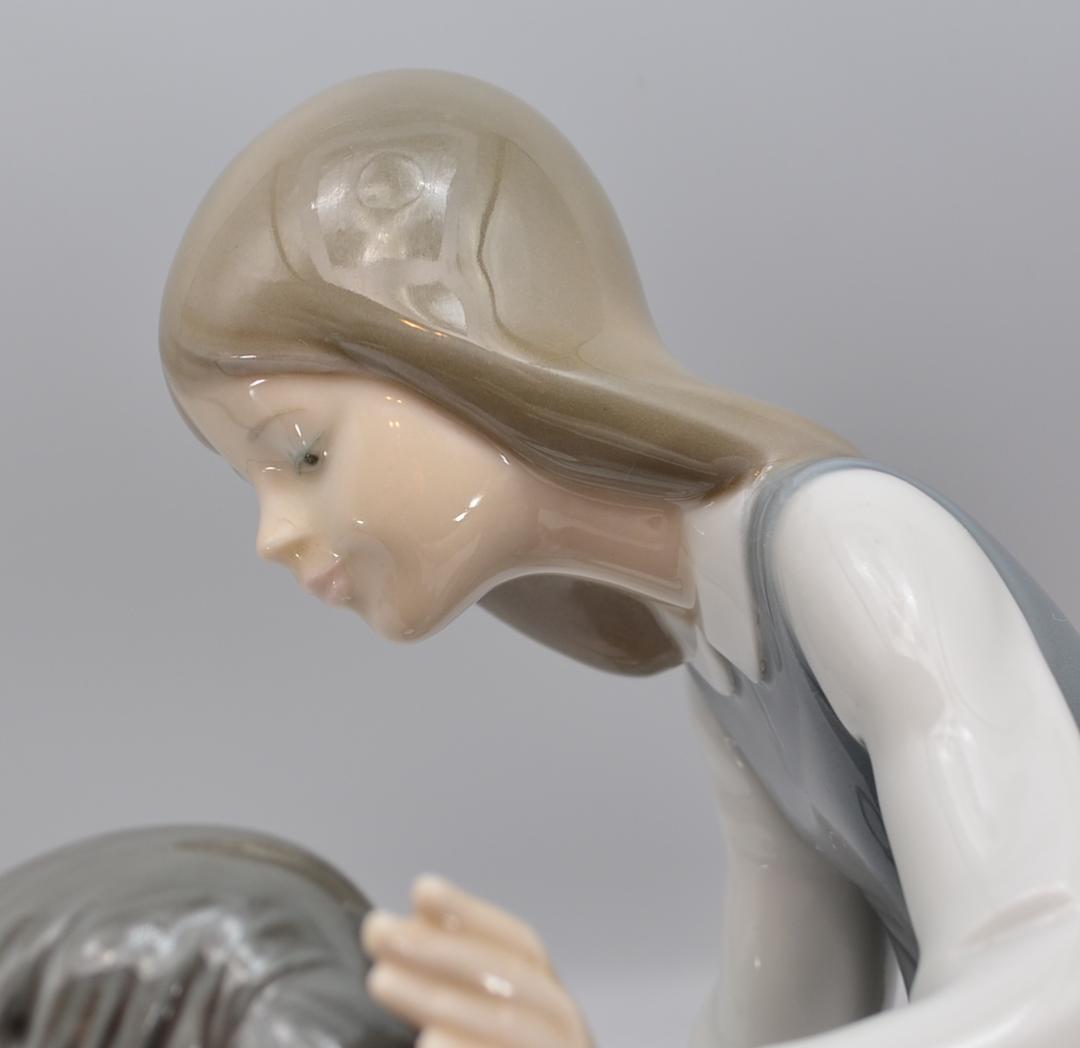 食事の時間　＃1334　★リヤドロ　スペイン　光沢仕上　ポーセリン　ヴィンテージ