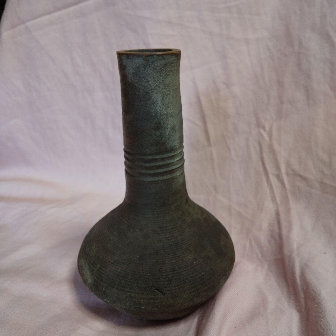 備前焼　 大日本伊部陶の花生け