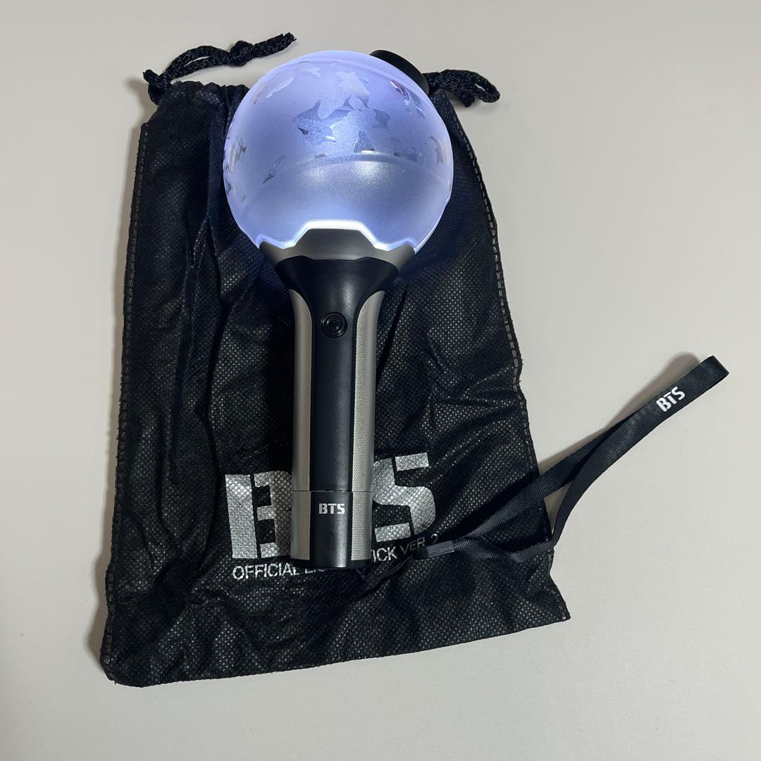 BTS ペンライト ver1~3 3本セット【オマケに継続グッズ付】