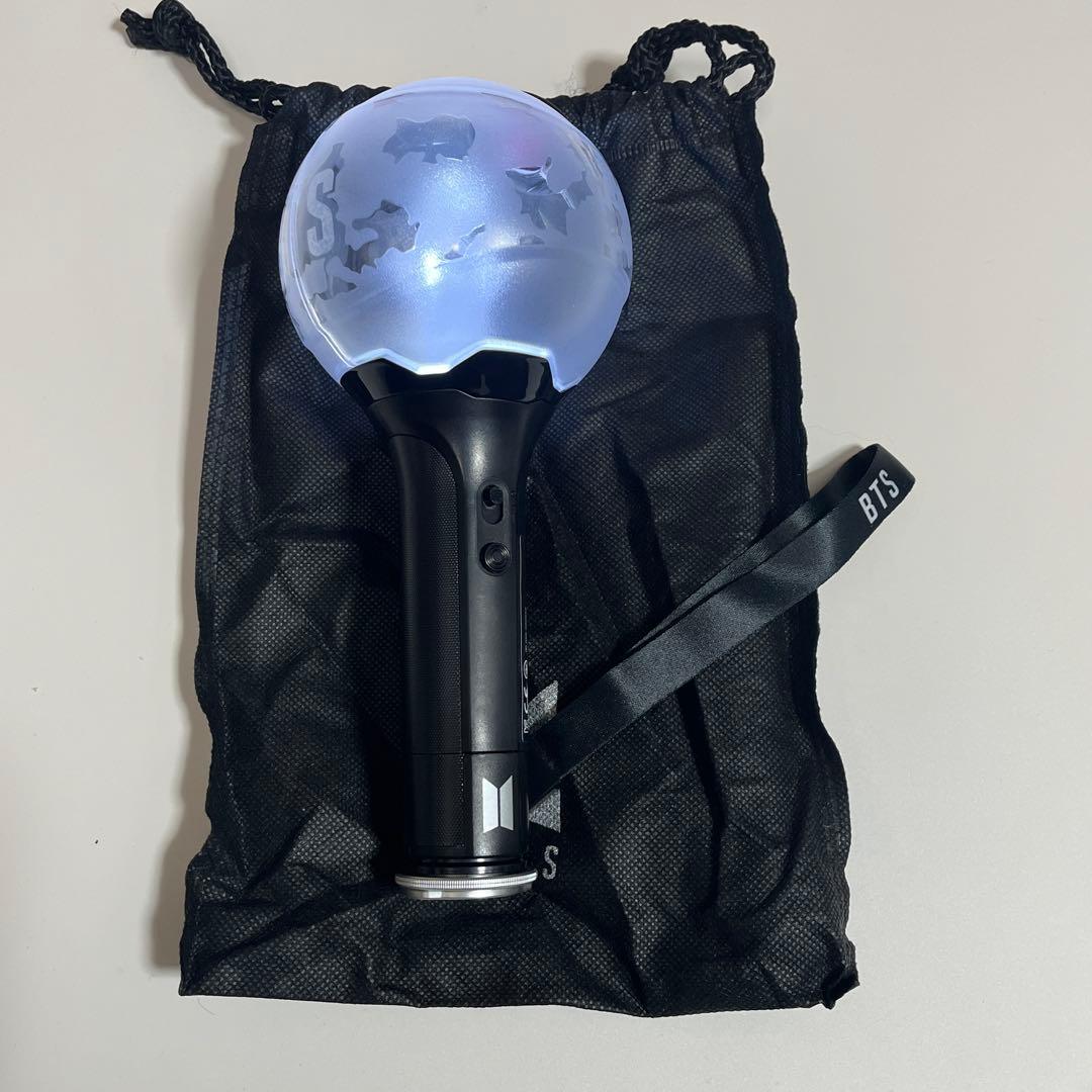 BTS ペンライト ver1~3 3本セット【オマケに継続グッズ付】