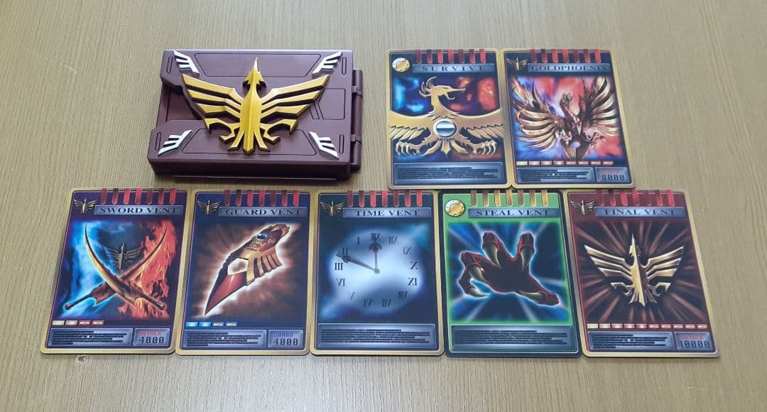 仮面ライダー龍騎 CS Vバックル カードデッキ アドベントカード セット