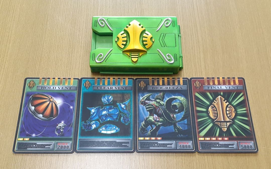 仮面ライダー龍騎 CS Vバックル カードデッキ アドベントカード セット