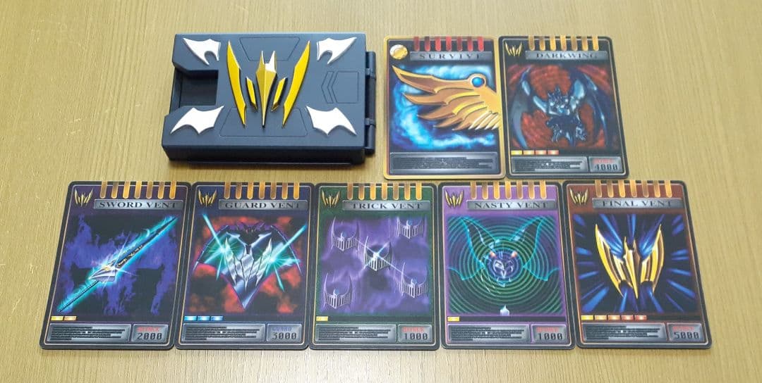 仮面ライダー龍騎 CS Vバックル カードデッキ アドベントカード セット