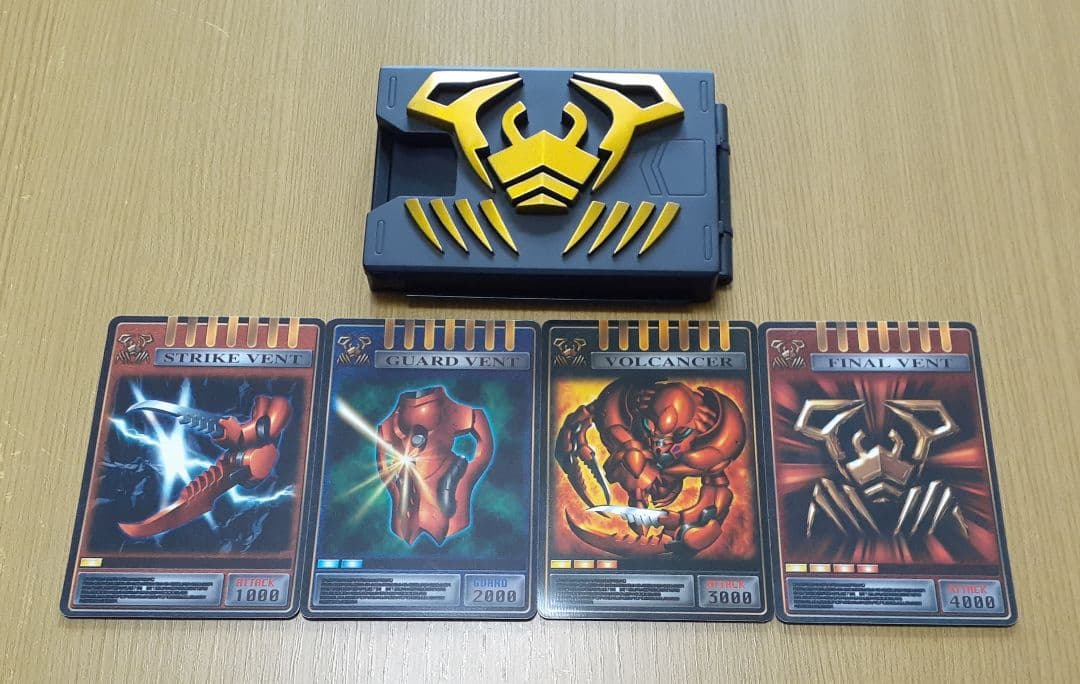 仮面ライダー龍騎 CS Vバックル カードデッキ アドベントカード セット