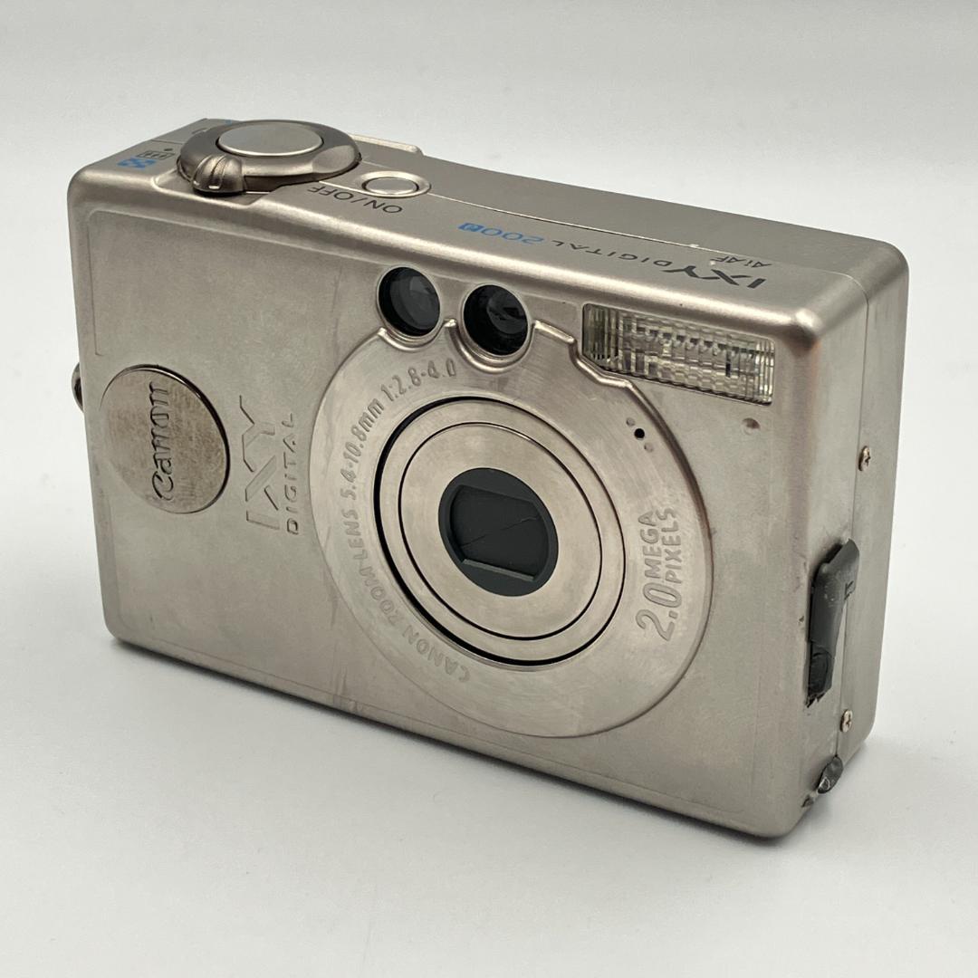 ⭐️オールドコンデジ⭐️Canon IXY DIGITAL 200a シルバー