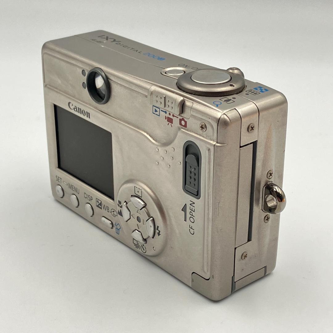 ⭐️オールドコンデジ⭐️Canon IXY DIGITAL 200a シルバー