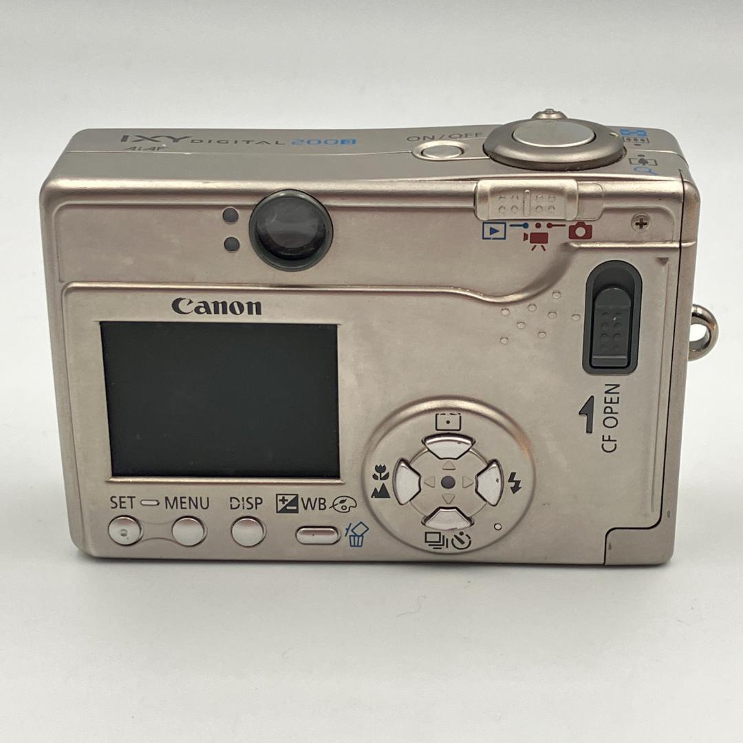 ⭐️オールドコンデジ⭐️Canon IXY DIGITAL 200a シルバー