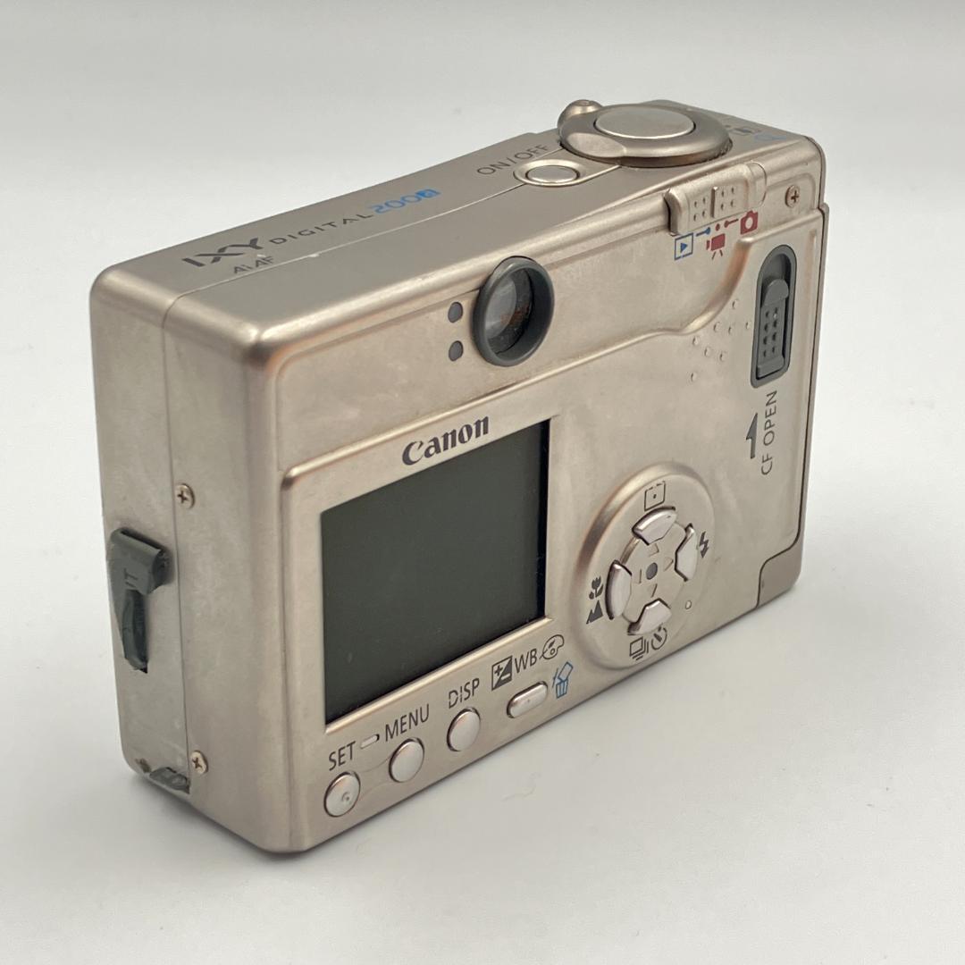 ⭐️オールドコンデジ⭐️Canon IXY DIGITAL 200a シルバー
