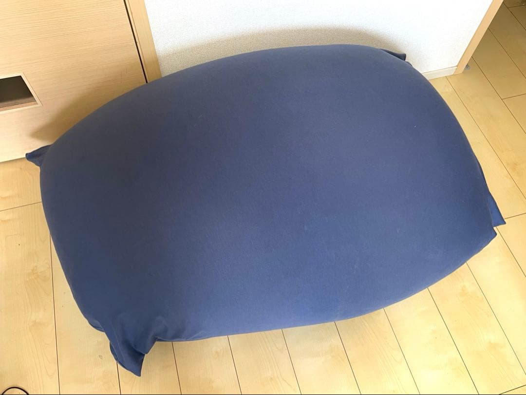 送料込 Yogibo Midi ネイビー ビーズクッション ヨギボー ミディ